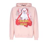 Dog Hoodie X Dani Faiv Rose Sweat a capuche leger pour hommes PINK L