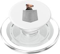 Dog in Your Pocket Border Terrier PopSockets PopGrip pour MagSafe