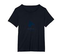Dog is My Copilot - Aventure de Voyage pour Amoureux des Animaux T-Shirt, Femme Grandes Tailles, Noir, 1X