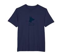 Dog is My Copilot - Aventure de Voyage pour Amoureux des Animaux T-Shirt, Homme Grandes Tailles, Bleu Marine, 3X Tall