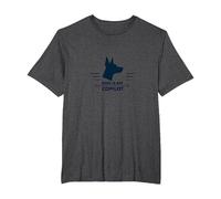 Dog is My Copilot - Aventure de Voyage pour Amoureux des Animaux T-Shirt, Homme Grandes Tailles, Chiné Foncé, 2X Tall