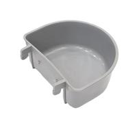 Dog Kennel Bowl - Cage suspendue à la nourriture pour chats, récipient d'eau animaux de compagnie facile | Caisse crochet anti-bas les chiots lapins furets, plat d'alimentation en plastique sans bavur