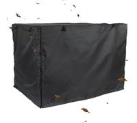 Dog Kennel Cover - Private Cage Cover Cloth Silver Coated | Flexible and Practical Protective Crate Covers with Double Door, Waterproof Anti-UV Crate Supplies Zipper for Privacy Protection, Relax