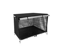 Dog Kennel Cover, Universal Waterproof Cover, Anti-UV Machine Wash Dry | 49.02x31.1x33.07 inches Polyester Pet Kennel Cover for Medium Dogs, Standard Metal Wire Crates, Pet Supplies Accessories