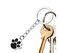 Dog Keychain - Stainless Steel, Keepsake Keychain Openable Design | Pet Memorial, Stainless Steel Keychains For Bedside, Dorm, Home, School, Tabletop, Office, Daily Use, Social Situations