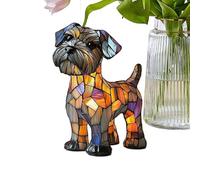 Dog Lamp - Cute Resin Night Light, Soft Glow Decorative Accent, Portable Child Friendly Illumination | Dorm Bedroom Nursery Apartment Daycare Classroom School Kids Teenager Ambient Lighting Ornament
