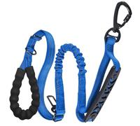Dog Lead Rope, No-Pull Control Lea, 1.97x0.39x51.18 inches, Shock-Absorbing Adjustable Design, Soft Comfortable Handle for Large, Breed Pet, Walking, Training Use