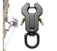 Dog Leash Clasp, Zinc Alloy Quick Release Locking Clip, Secure Pet Collar Buckle for Puppy Training, Outdoor Walking, Hiking, Camping, Leash Accessories, Chain Connect, 3.19x1.38x0.31 in