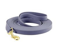 Dog Leash Long PVC Leashes 3M 6M 9M 12M 15M Easy Clean Waterproof Walk Training Durable for Large Medium Small Dogs(Purplish Gray,Baby 9M)