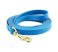 Dog Leash Long PVC Leashes 3M 6M 9M 12M 15M Easy Clean Waterproof Walk Training Durable for Large Medium Small Dogs(Sky Blue,Baby 6M)