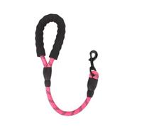 Dog Leash Short Leashes, Compatible for Large Walking Reflective Dogs Comfortable Handle Pet Chain Rope Supplies(C)