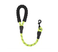 Dog Leash Short Leashes, Compatible for Large Walking Reflective Dogs Comfortable Handle Pet Chain Rope Supplies(D)