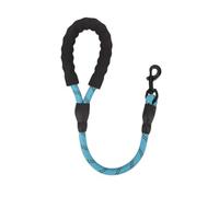 Dog Leash Short Leashes, Compatible for Large Walking Reflective Dogs Comfortable Handle Pet Chain Rope Supplies(E)
