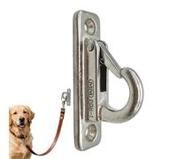 Dog Leashes Holder - Puppy Lead Leash Hanger | Pet Chain Management Hook | Stainless Steel Wall Mount Dog Leashs Organizer | Puppy Lead Holder Rack | Pet Leash Storage Hook for Dogs Cats