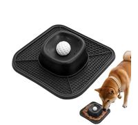 Dog Lick Ball - Bowl Non-Slip Silicone, Pet Licking Mat, Interactive Slow Feeder | Healthy Liquid Treat Serving, Engaging Feeding Accessory for Bone Broth Yogurt Canine Digestive Health