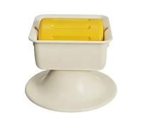 Dog Lick Bowl - 20 x 20 x 10 cm Non-Slip Lick Liquid Feeder | Slow Feeder Dog Bowls with Rolling Core For Home Living Room Kitchen Dining Area Apartment Weight Management Behavior Training Mealtime