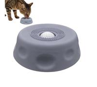 Dog Lick Bowl Ball, Silicone Slow Feeder Lick Mats Bowl Toy, Interactive Pet Enrichment Feeding Dish, Dog Feeding Accessory for Yogurt Treats Liquid Food Training. 6.8x2.2 inches