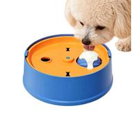 Dog Lick Bowl - Liquid Enrichment Feeder, Rolling Ball Pet Dish, Surfaces | Liquid Dog Lick Bowl - Enrichment Feeder for Stress Relief | Rolling Ball Pet Dish with Silicone Surfaces Daily Training Use