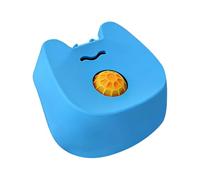 Dog Lick Bowl, Silicone Licking Non-Slip Toy with Rotating Ball, Slow Feeder Dog Bowls for Medium Pet, Puppy, Standing, Camping, Car, Home, Outdoor, Indoor, Yard, Ideal for Feeding & Playtime