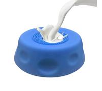 Dog Lick Bowl - Silicone Non-Slip Lick Toy, 6.8 inches Slow Feeder with Rotating Ball for Liquid Treats, Canine Enrichment Bowl, Interactive Puppy Feeder, Boredom Buster for Dogs