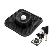 Dog Lick Bowl with Roller Ball | Non-Slip Silicone Pet Licking Mat | Interactive Dog Bowl Eder | for Feeding Eating Liquid Treat Snack Bone Broth Yogurt