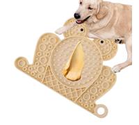 Dog Lick Pad, tapis de léchage pour chiots | Tapis en silicone tapis d'alimentation grenouille, plateau interactif sensoriel non slip pour stimulation mentale, enrichissement, voyage pour animaux do