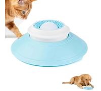 Dog Lick Sphere, Lick Sphere Dog, Dogs Cat Licks Toys for Liquid Food, Non Slip for Dogs and Cat (White)