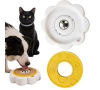 Dog Lick - Tapis apaisant pour Distraction | Caoutchouc de qualité Alimentaire sans BPA avec à Ventouse et Motifs nervurés pour Chiens nerveux, Chatons, Lapins et mammifères Qui s'ennuient Vivant