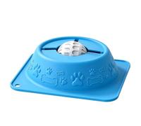 Dog Licking Bowl, Interactive Puzzle Feeder, Non-Slip Rolling Dispenser | Rolling Ball Design, Non-Slip Interactive Feeding, Large Capacity Dish, for Puppy Kitten Bathtub Floor Tile Training
