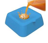 Dog Licking Bowl - Pet Liquid Licking Dish with Ball, Puppy Slow Feeder with Rotating Roller Sphere, Stress Ease Treat Mat, Interactive Lick Plate, Boredom Buster Station for Indoor Apartment