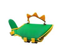 Dog Life Jacket - Dinosaur Shape | Summer Floating Swimsuit, Buoyant Vest