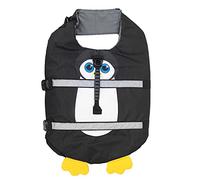 Dog Life Jacket for Swimming | High Buoyancy Adjustable Pet Flotation Vest | Reflective Strips & Rescue Handle | Water - Shedding Swimsuit for Medium/Large Dogs (S)