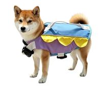 Dog Life Jacket, High Buoyancy Swim Vest with Rescue Handle | High-Buoyancy Dog Life Jacket Features A Breathable Design And Rescue Handle For Added Control During Water Activities.