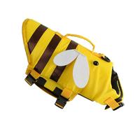 Dog Life Lifek Jacket - Haute visibilité Float Float pour la sécurité | Vies attribuées aux chiens avec ornements réfléchissants supplémentaires de rembourrage idéal pour la natation et la navigation