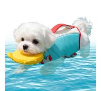 Dog Life Vest - Adjustable Puppy Buoyancy Suit for Water Safety