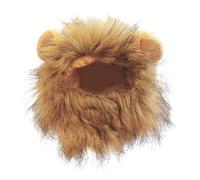 Dog Lion Costume - Realistic Animal Mane Headpiece, Adjustable Cosplay Dress Outfit, Funny Pet Costume Accessory, Soft Wearable Decoration Styling Appearance, Lightweight Secure Wearing Solution