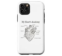 Dog Lover Heart Anatomy Shirt - Dog Owner, Medic, Veterinary Coque pour iPhone 11 Pro