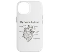 Dog Lover Heart Anatomy Shirt - Dog Owner, Medic, Veterinary Coque pour iPhone 14