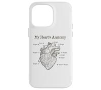 Dog Lover Heart Anatomy Shirt - Dog Owner, Medic, Veterinary Coque pour iPhone 14 Pro Max