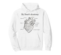Dog Lover Heart Anatomy Shirt - Dog Owner, Medic, Veterinary Sweat à Capuche