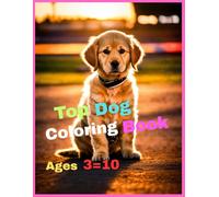 Dog lovers coloring book cute and realistic dogs to color for kids