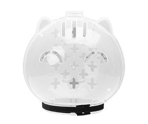 Dog maassk - Guard Muzzle | Cat Hood | Transparent Muzzle For Prevent Biting Guard Muzzle Chewing For Small Animals Cat Head Cover | Mouth Cover For Anti-Biting, Grooming & Bathing Shaving Pet