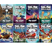 Dog Man 8 Books Collection (Books 7-14) by Dav Pilkey