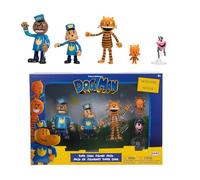 Dogman Coffret 5 figurines articulées Lil Petey, Petey, Chief, Flippy – 2–5 articulations – 4 ans+