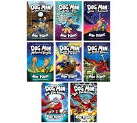 Dog Man Series 8-Book Collection Set (Book 7 to 14) - Join Dog Man for Fun, Laughter, and Epic Adventures!