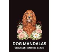 Dog mandala colouring book