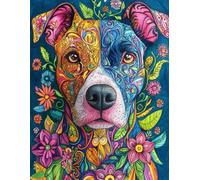 Dog Mandala Magic: 500 Pages of Whimsical Puppy Coloring Fun for Kids and Adults Alike.: Stress-Relieving Puppy Mandalas for Relaxation, Mindfulness, and Coloring Fun.