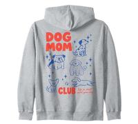 Dog Mom Club Life is Short Spoil Your Dog Pet Lover Sweat à Capuche