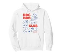 Dog Mom Club Life is Short Spoil Your Dog Pet Lover Sweat à Capuche