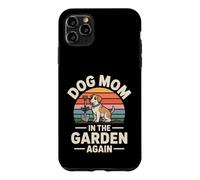 Dog Mom in The Garden Again Retro Coque pour iPhone 11 Pro Max